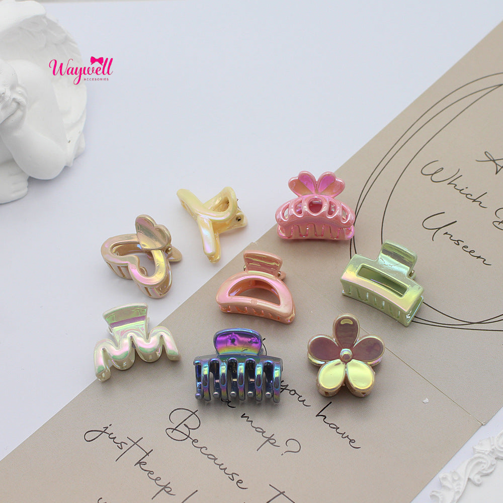 2.5 Morandi Colorful Side Mini Hair Claw