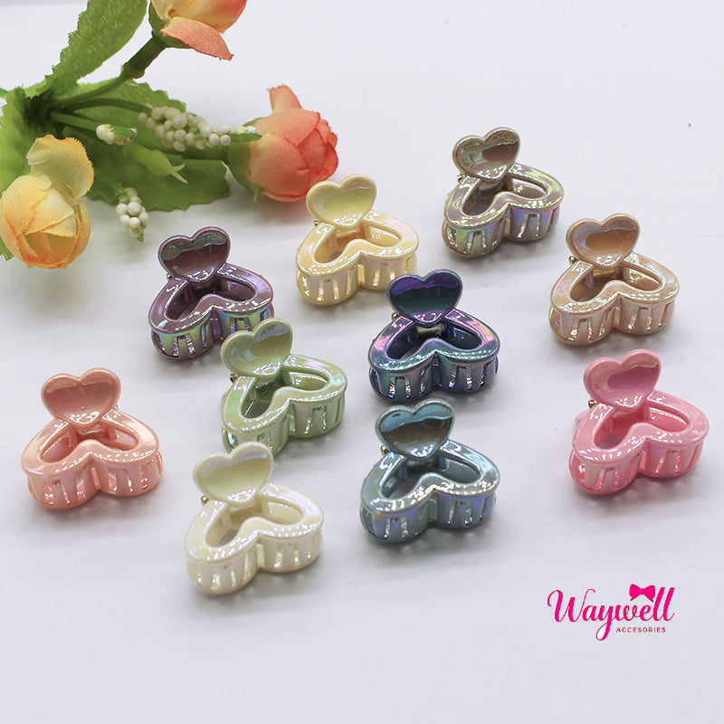 Morandi small clip Korean version Symphony mini grab clip small shark clip broken hairpin high ponytail clip hairpin hair accessories
