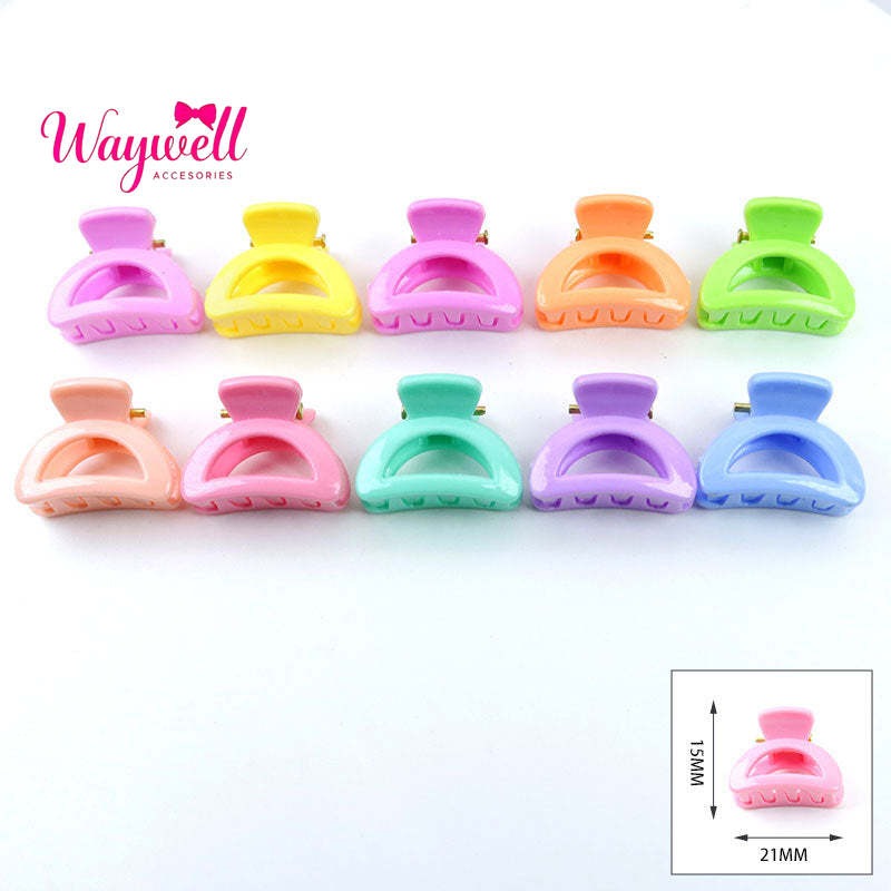 Factory direct supply 2.0 Macaron small hairpin cute side clip baby bangs clip hairpins hair for women fine thin hair hairpin headband