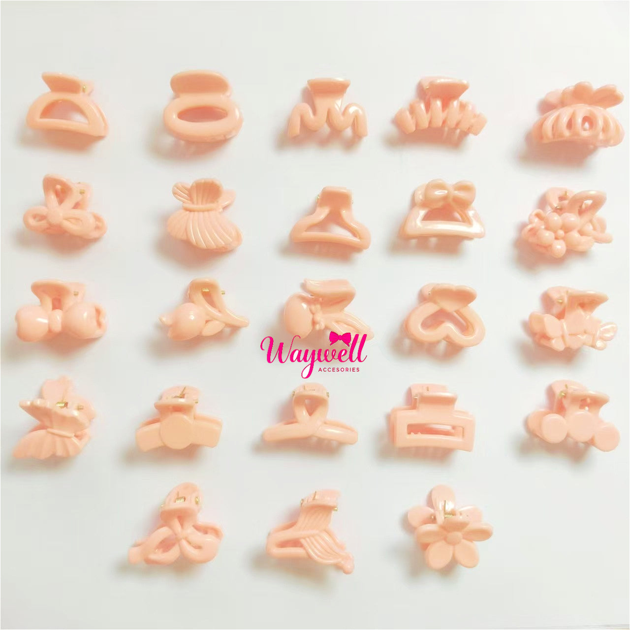 2.5Cm Macaron hairpin Super fairy sweet fashion grab clip Korean version small grab clip bow hair grab clip