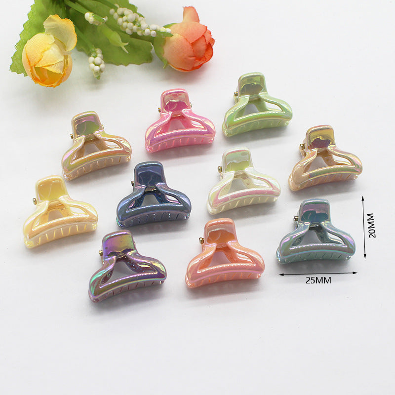 Morandi small clip Korean version Symphony mini grab clip small shark clip broken hairpin high ponytail clip hairpin hair accessories