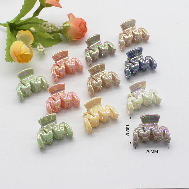 Morandi small clip Korean version Symphony mini grab clip small shark clip broken hairpin high ponytail clip hairpin hair accessories