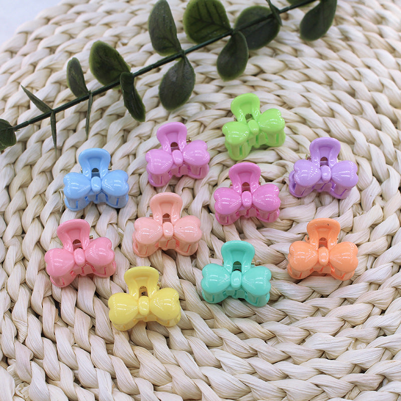 Macaron hairpin super fairy sweet fashion grab clip Korean version small grab clip bow hair grab clip manufacturer wholesale