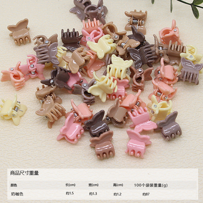 50pcs/ Bag small hairpin cute princess hairpin girl does not hurt hair baby baby jewelry mini children's hair grab clip