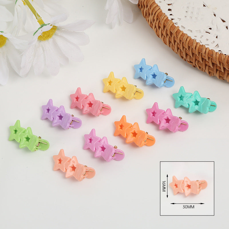 Directly from the manufacturer cute children Korean version ins side clip bangs clip girls mixed multi-color mini duck bill clip wholesale