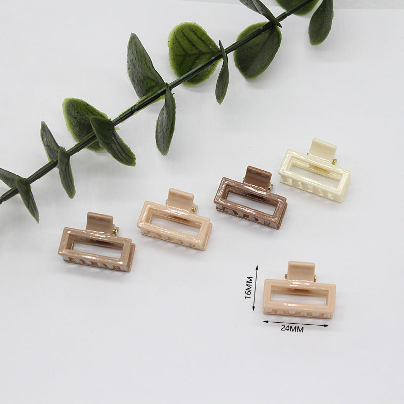 Simple princess head small grab clip female summer forehead side bangs clip broken hair clip edge clip hairpin headdress children