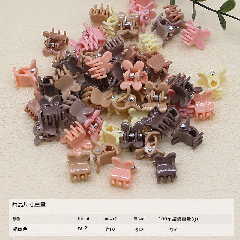 50pcs/ Bag small hairpin cute princess hairpin girl does not hurt hair baby baby jewelry mini children's hair grab clip