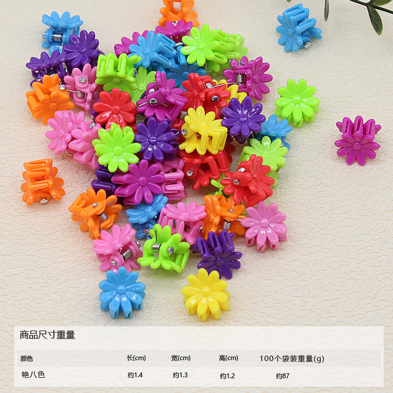 50pcs/ Bag small hairpin cute princess hairpin girl does not hurt hair baby baby jewelry mini children's hair grab clip