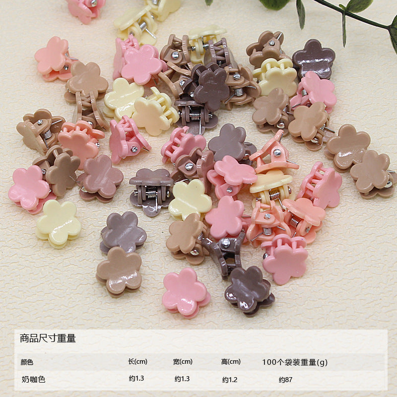 50pcs/ Bag small hairpin cute princess hairpin girl does not hurt hair baby baby jewelry mini children's hair grab clip