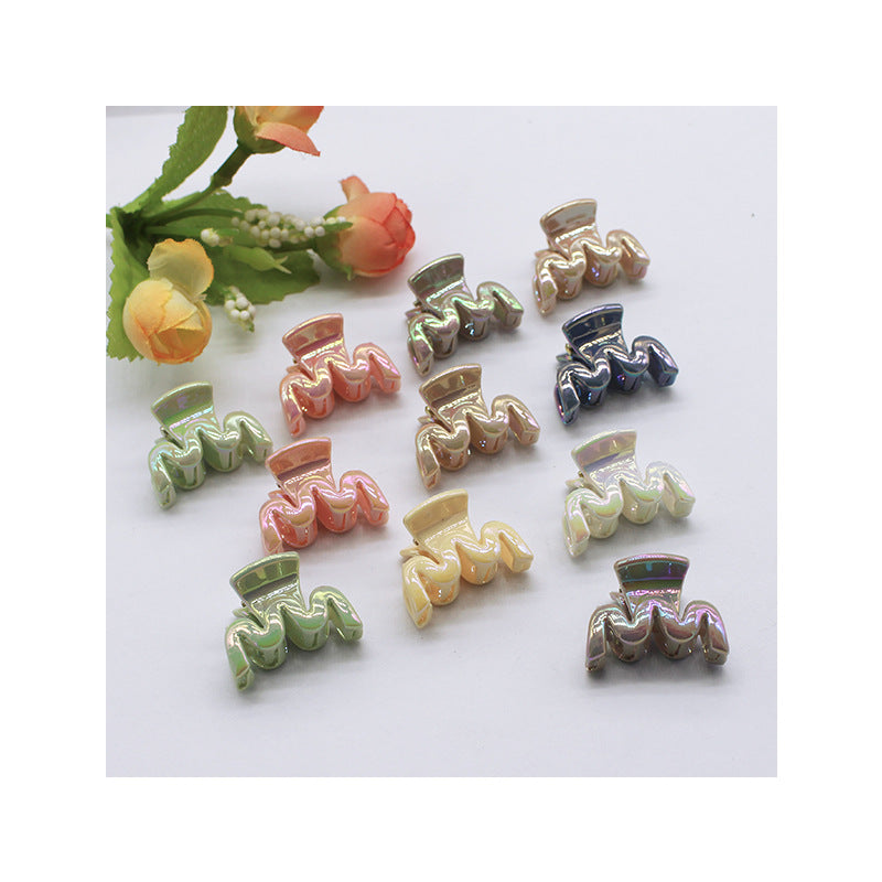 Morandi small clip Korean version Symphony mini grab clip small shark clip broken hairpin high ponytail clip hairpin hair accessories