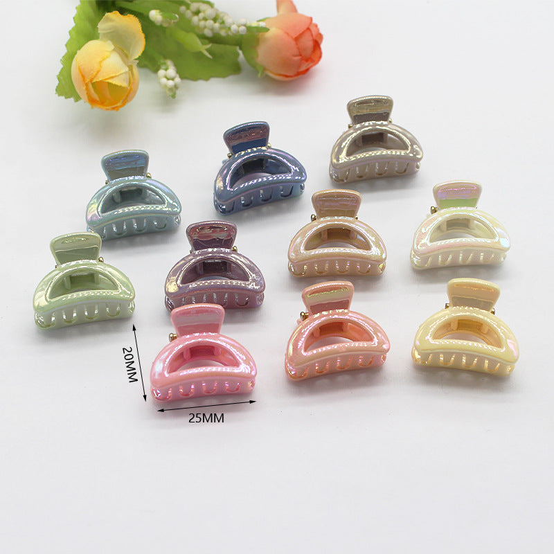 Morandi small clip Korean version Symphony mini grab clip small shark clip broken hairpin high ponytail clip hairpin hair accessories