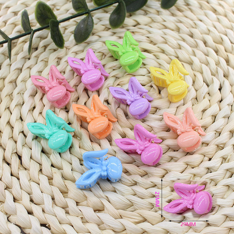 Macaron hairpin super fairy sweet fashion grab clip Korean version small grab clip bow hair grab clip manufacturer wholesale
