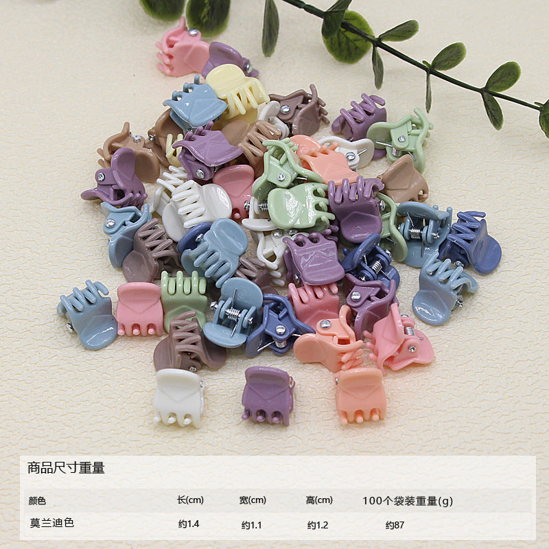 50pcs/ Bag small hairpin cute princess hairpin girl does not hurt hair baby baby jewelry mini children's hair grab clip