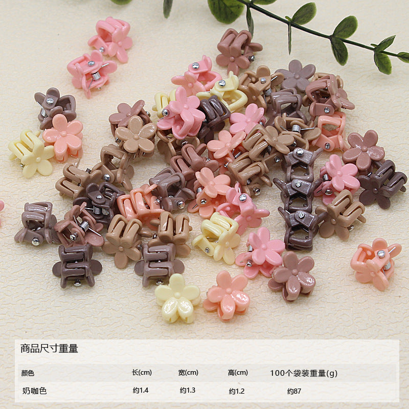50pcs/ Bag small hairpin cute princess hairpin girl does not hurt hair baby baby jewelry mini children's hair grab clip