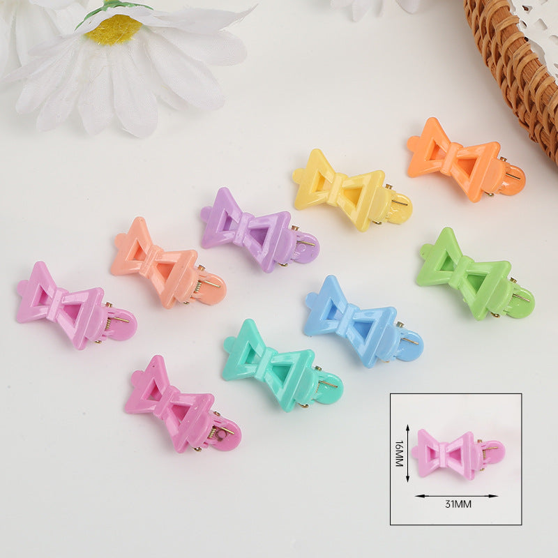 Directly from the manufacturer cute children Korean version ins side clip bangs clip girls mixed multi-color mini duck bill clip wholesale