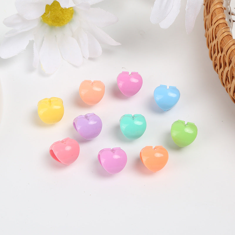 Factory direct supply headgear hairpin mini small grab clip, candy color small hairpin mini color Doudou clip