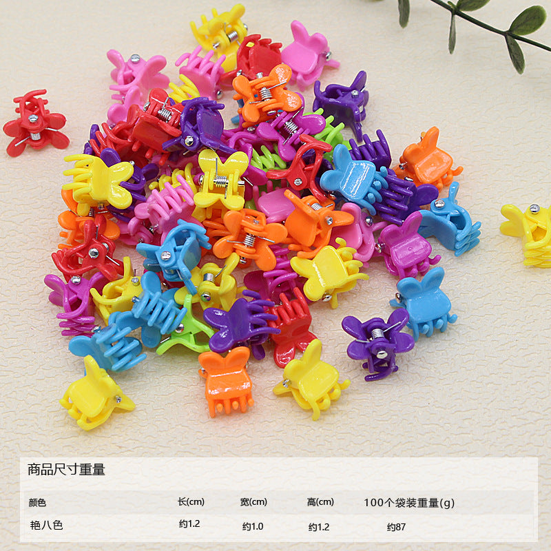 50pcs/ Bag small hairpin cute princess hairpin girl does not hurt hair baby baby jewelry mini children's hair grab clip