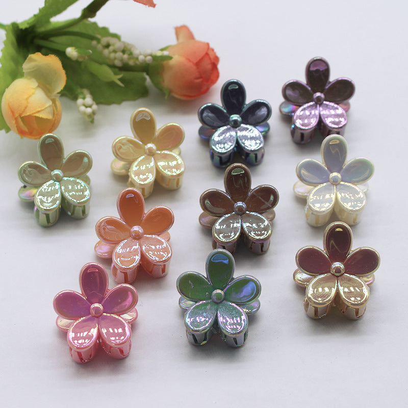 Morandi small clip Korean version Symphony mini grab clip small shark clip broken hairpin high ponytail clip hairpin hair accessories