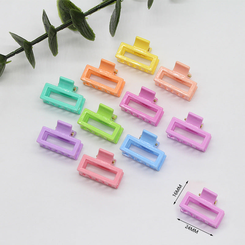Simple princess head small grab clip female summer forehead side bangs clip broken hair clip edge clip hairpin headdress children