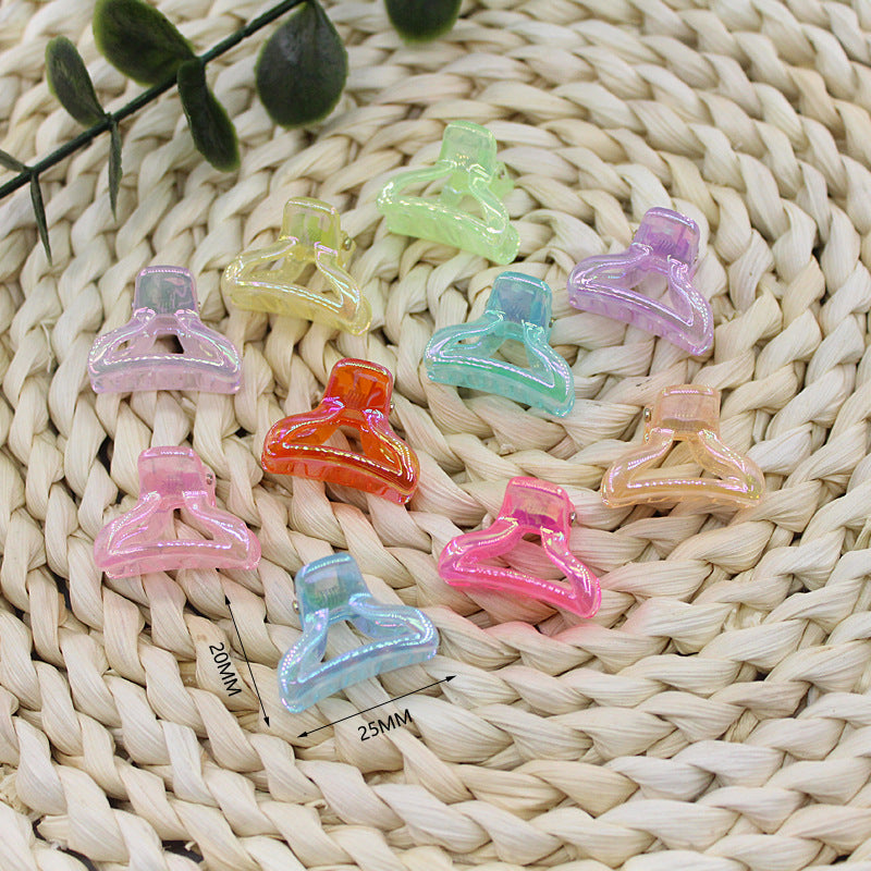 Summer Small Clip Hair Accessories Candy Symphony Princess Head Small Grab Clip Small Hairpin Headgear Bangs Clip Hair Card Wholesale