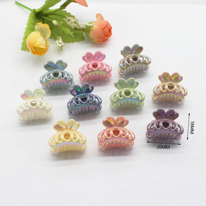 Morandi small clip Korean version Symphony mini grab clip small shark clip broken hairpin high ponytail clip hairpin hair accessories