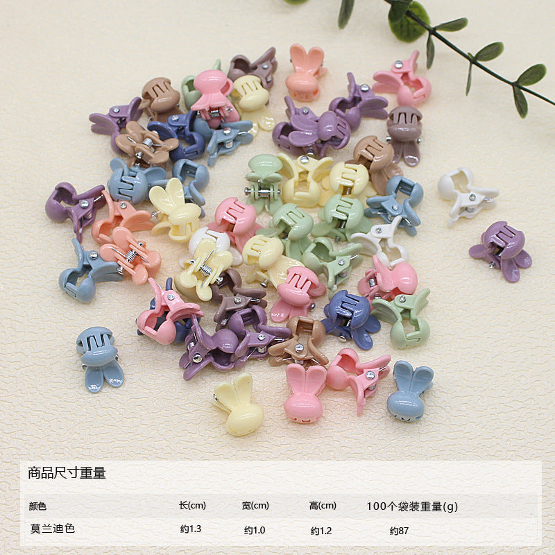 50pcs/ Bag small hairpin cute princess hairpin girl does not hurt hair baby baby jewelry mini children's hair grab clip