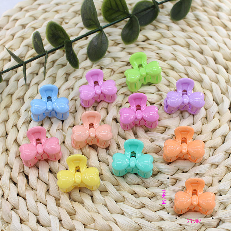 Macaron hairpin super fairy sweet fashion grab clip Korean version small grab clip bow hair grab clip manufacturer wholesale