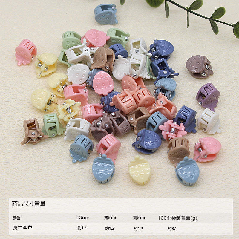 50pcs/ Bag small hairpin cute princess hairpin girl does not hurt hair baby baby jewelry mini children's hair grab clip