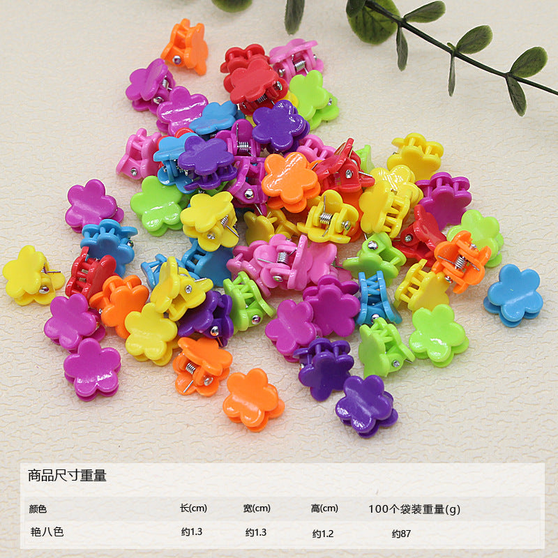 50pcs/ Bag small hairpin cute princess hairpin girl does not hurt hair baby baby jewelry mini children's hair grab clip
