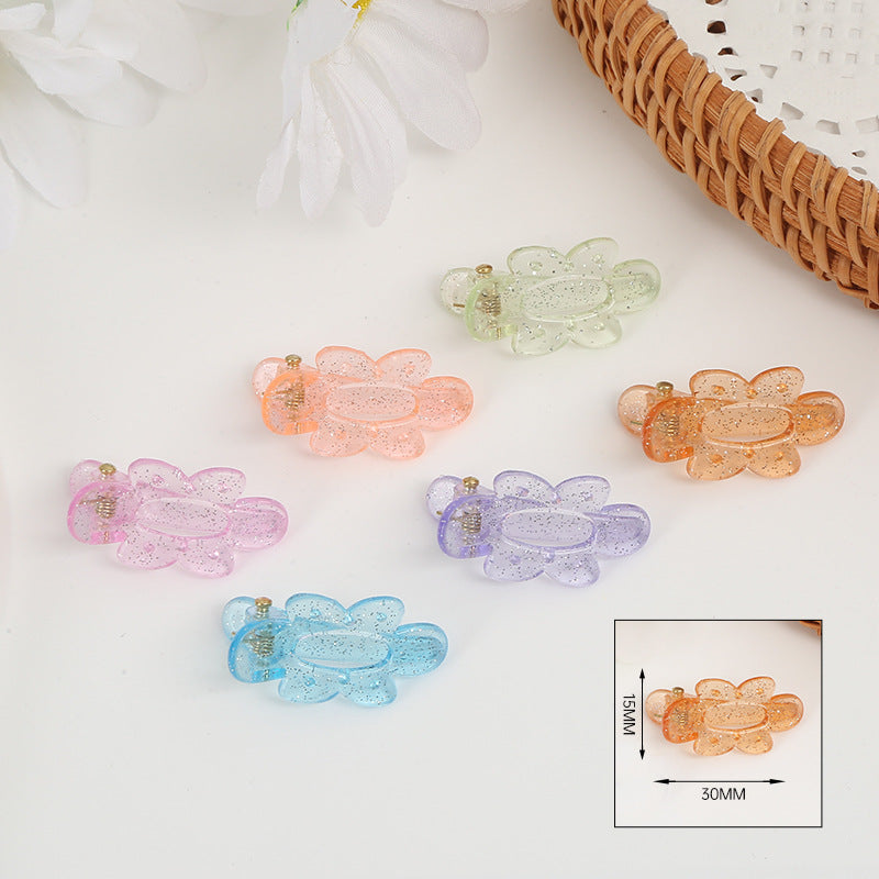 Directly from the manufacturer cute children Korean version ins side clip bangs clip girls mixed multi-color mini duck bill clip wholesale