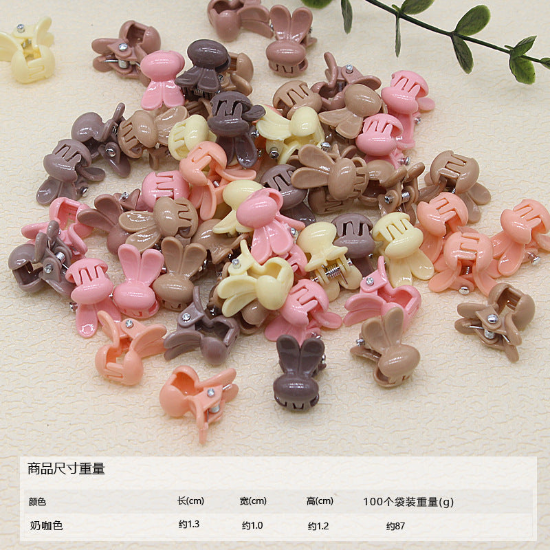 50pcs/ Bag small hairpin cute princess hairpin girl does not hurt hair baby baby jewelry mini children's hair grab clip