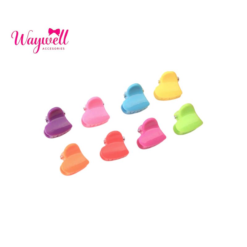 Brilliant color small grab clip, bangs clip, small hairpin, braided hair, broken hair bow, mini hairpin, multi-colored cute girl.B#