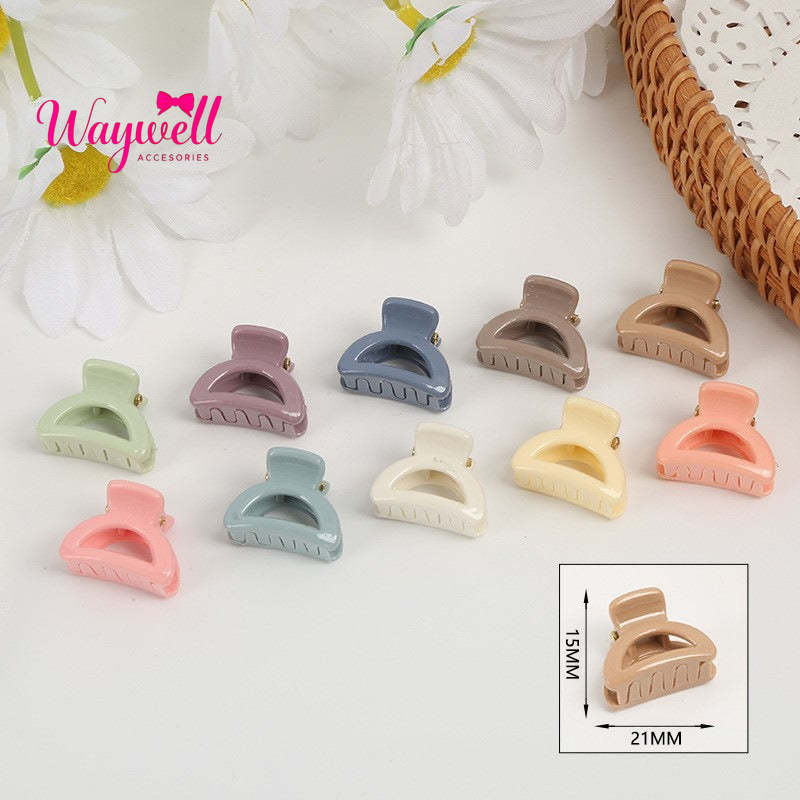 Factory direct supply  2.0 Macaron small hairpin cute side clip baby bangs clip  hairpins hair for women fine thin hair hairpin headband