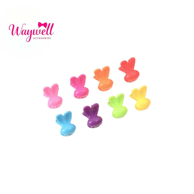 Brilliant color small grab clip, bangs clip, small hairpin, braided hair, broken hair bow, mini hairpin, multi-colored cute girl.B#