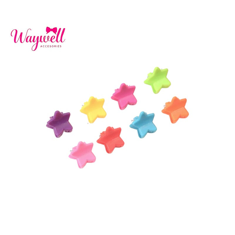 Brilliant color small grab clip, bangs clip, small hairpin, braided hair, broken hair bow, mini hairpin, multi-colored cute girl.B#