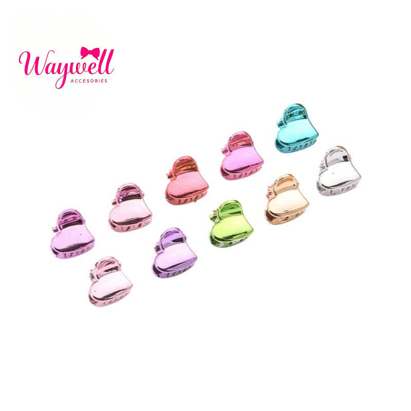 children's hairpin 1.5UV electroplated color grab clip long small grab clip fashionable and simple princess head grab hair clip