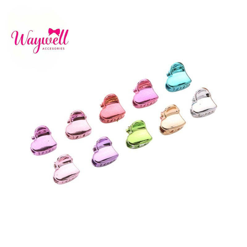 children's hairpin 1.5UV electroplated color grab clip long small grab clip fashionable and simple princess head grab hair clip