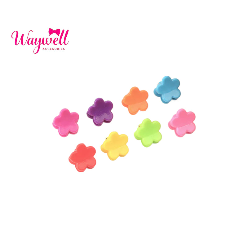 Brilliant color small grab clip, bangs clip, small hairpin, braided hair, broken hair bow, mini hairpin, multi-colored cute girl.B#