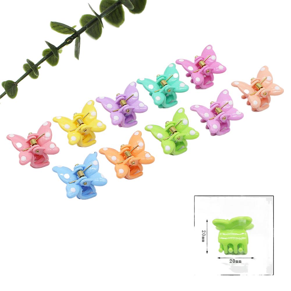 White Dot Hair Accessories for Girls