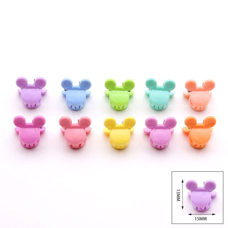 Macaron children's hairpin girl hair accessories small grab clip small hairpin hairpin cute edge clip baby bangs clip B1