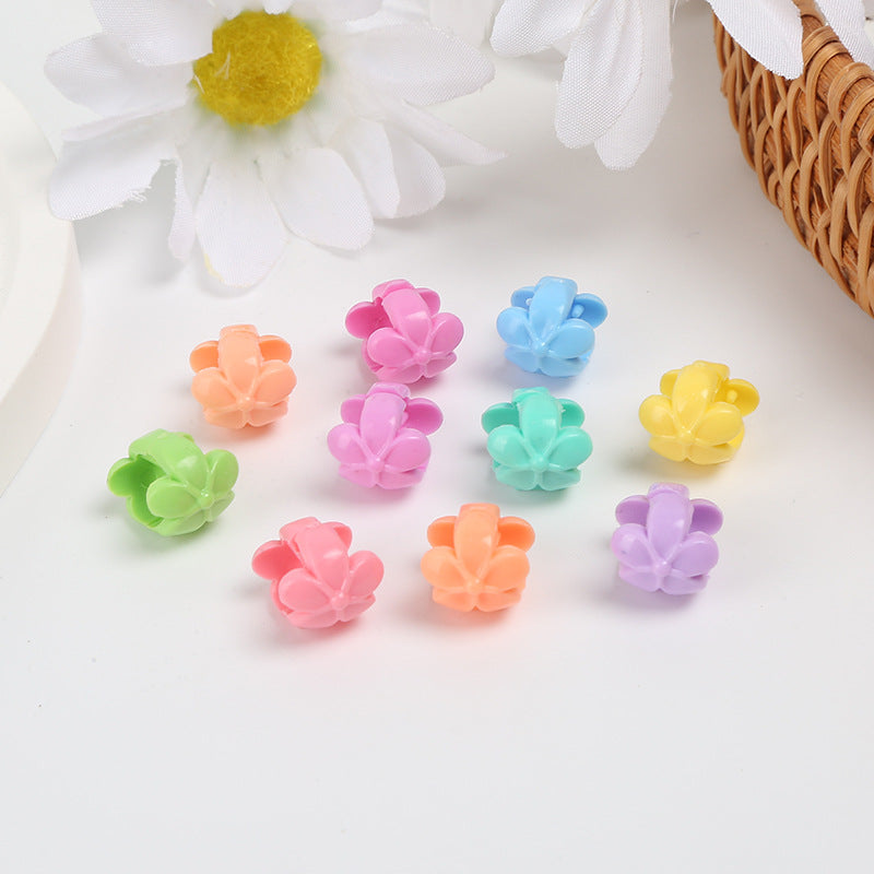 Factory direct supply headgear hairpin mini small grab clip, candy color small hairpin mini color Doudou clip