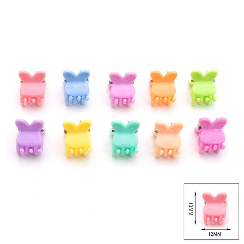 Macaron children's hairpin girl hair accessories small grab clip small hairpin hairpin cute edge clip baby bangs clip B1