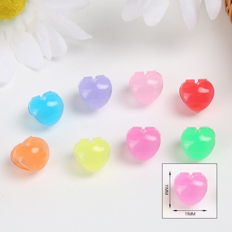 Factory direct supply headgear hairpin mini small grab clip, candy color small hairpin mini color Doudou clip