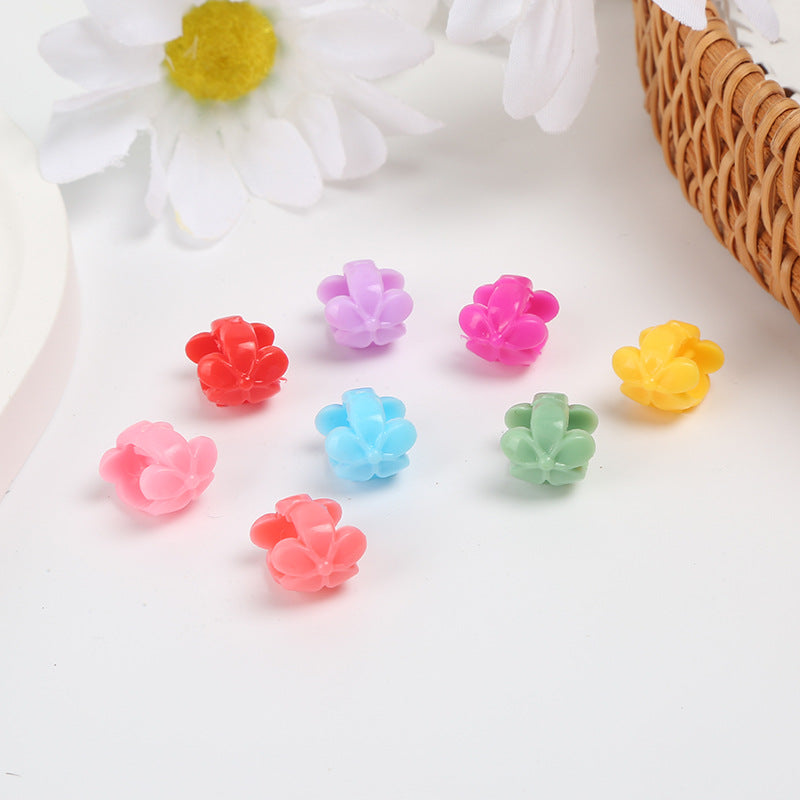 Factory direct supply headgear hairpin mini small grab clip, candy color small hairpin mini color Doudou clip