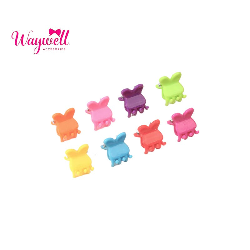 Brilliant color small grab clip, bangs clip, small hairpin, braided hair, broken hair bow, mini hairpin, multi-colored cute girl.B#