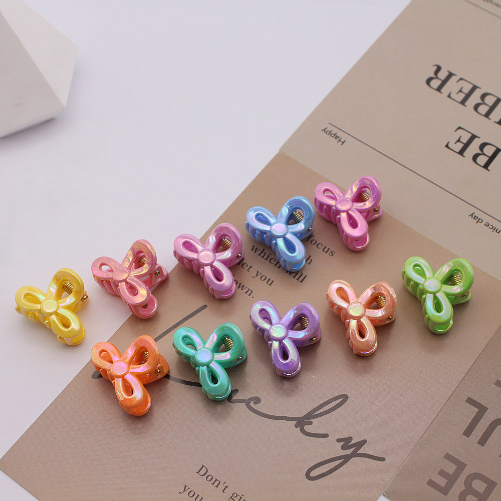 Princess Hairstyle Broken Hair Small Jaw Clip Macaron Children Small Hair clip