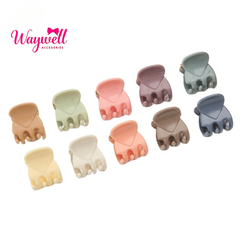 2.0 large round head grab clip simple mini hairpin top clip bangs broken hair card women's hair accessories wholesale DIY hairpin