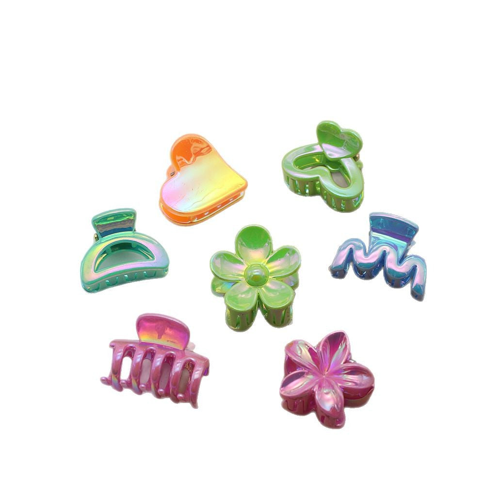 Princess Hairstyle Broken Hair Small Jaw Clip Macaron Children Small Hair clip