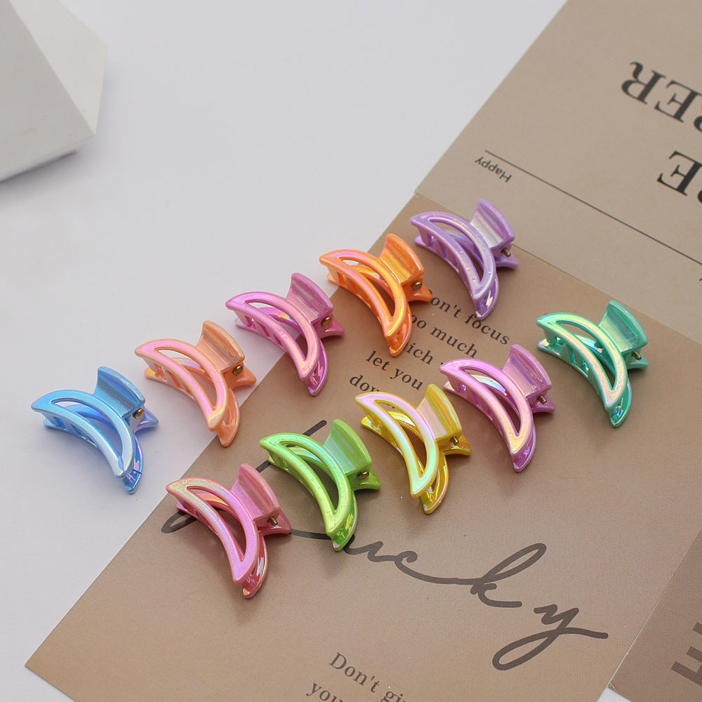 Princess Hairstyle Broken Hair Small Jaw Clip Macaron Children Small Hair clip