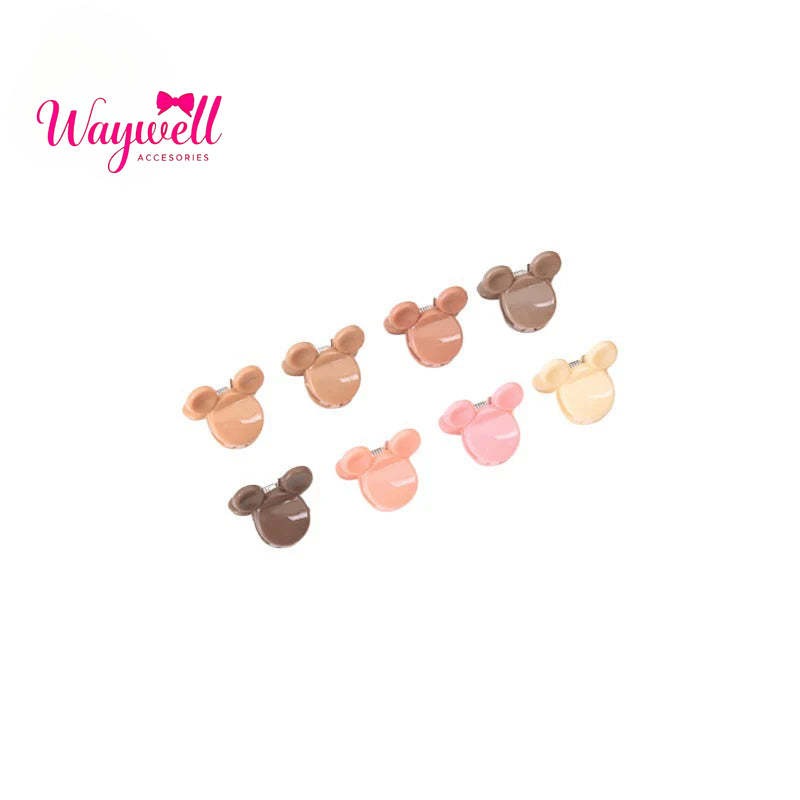 Children's baby headgear hairpin ins milk coffee color Korean version women's small grab clip 1.5 princess small clip bangs clip